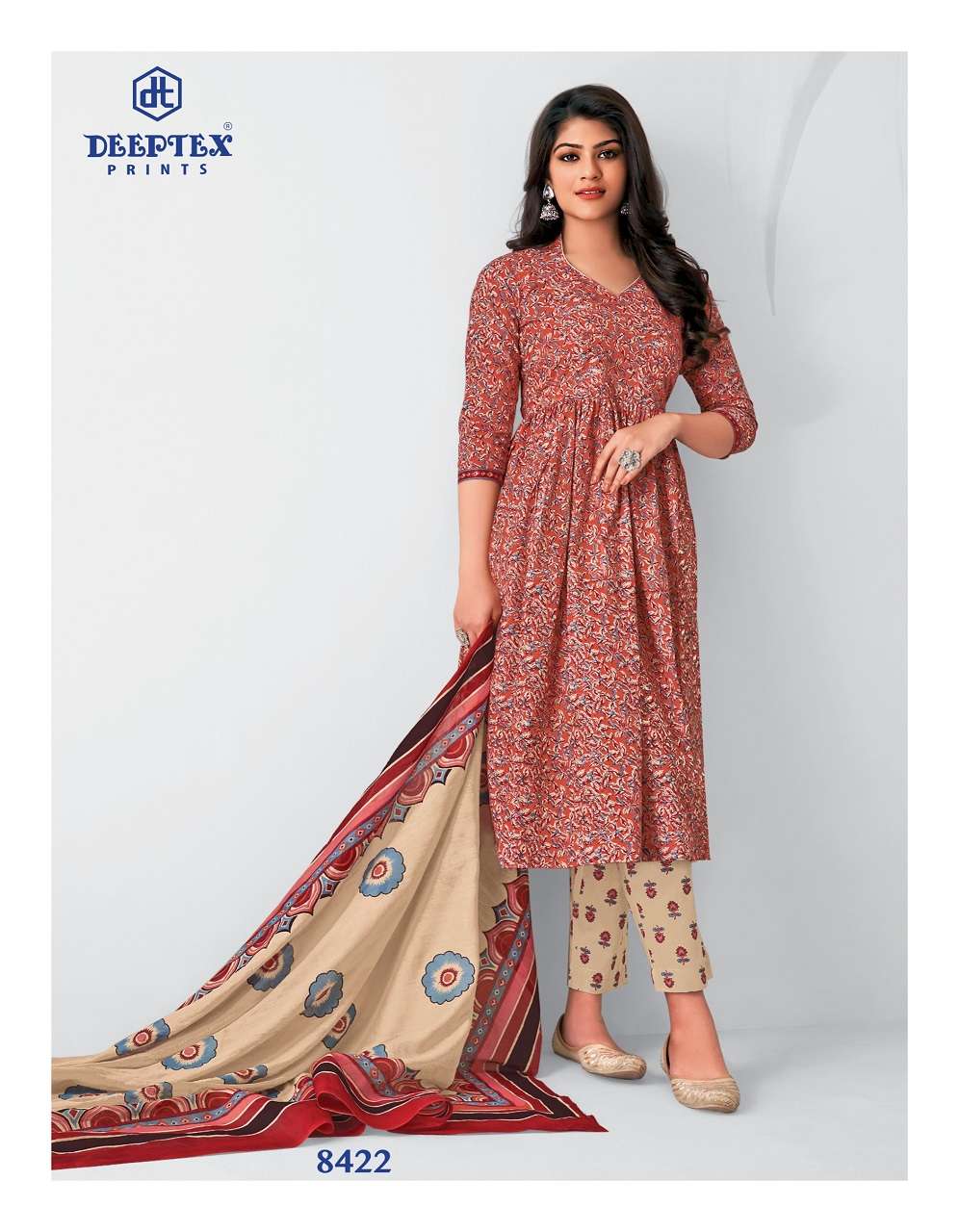 Deeptex Miss India vol-84- Dress Material Wholesale Catalog