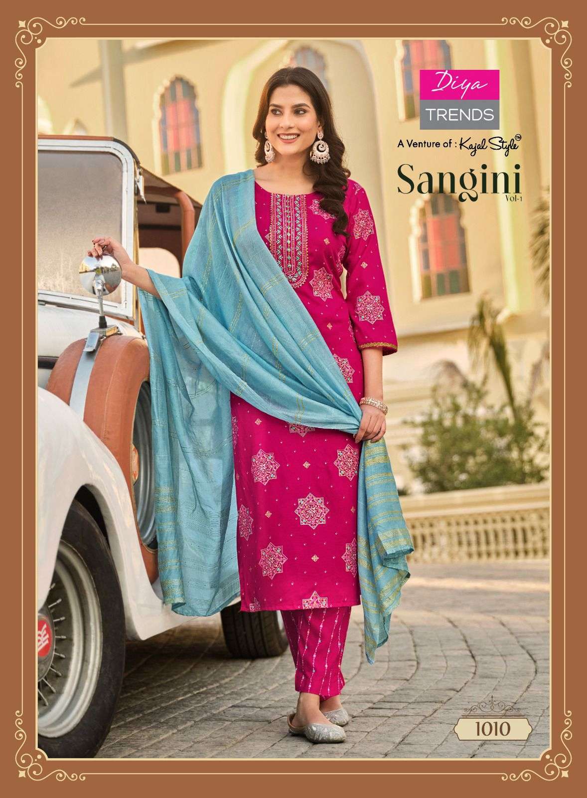 DIYA TRENDS SANGINI VOL.1 Kurti Wholesale catalog