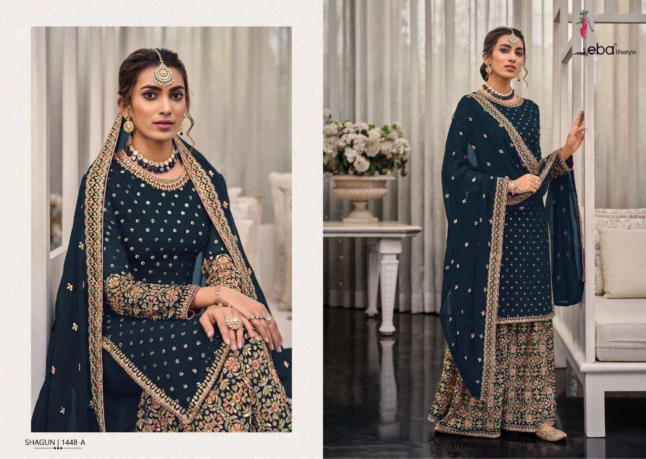 Eba Shagun Color Edition Nx Designer Salwar Kameez Wholesale catalog