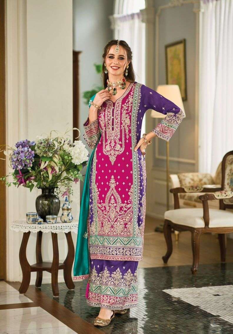 Eba Swara Premium Silk Salwar Kameez Wholesale catalog