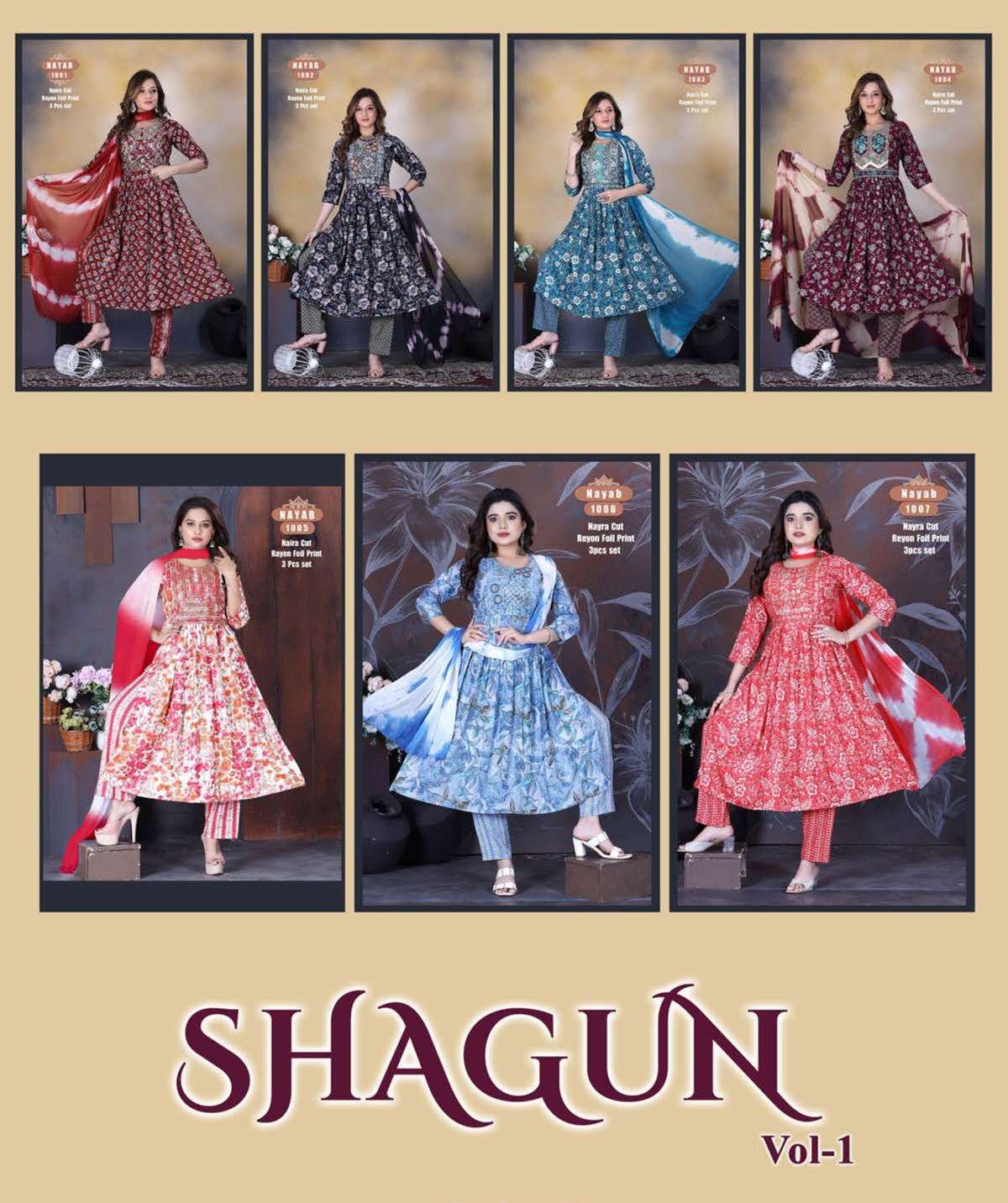 FASHION TALK SHAGUN VOL.1.1 Kurti Wholesale catalog