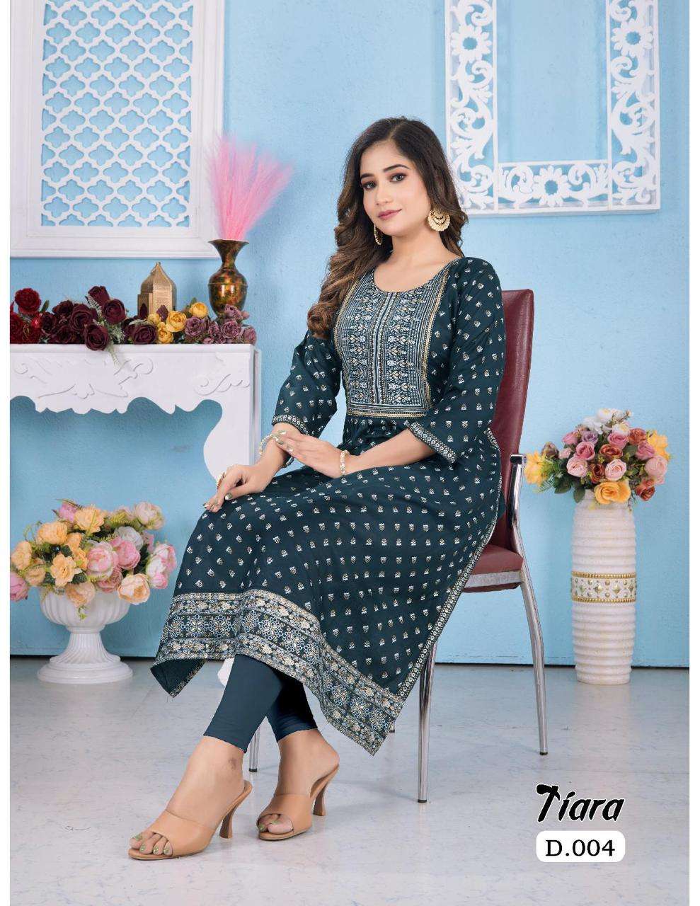 FASHION TALK TIARA Kurti Wholesale catalog