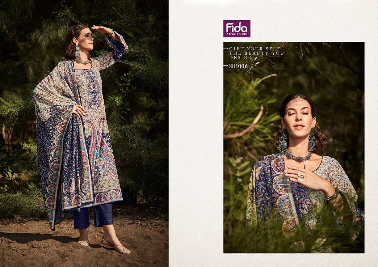 Fida Avnoor Digital Cotton Dress Material Wholesale catalog