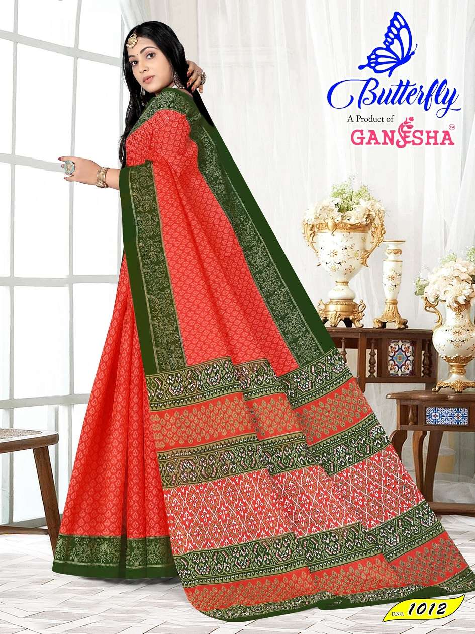 Ganesha Butterfly Vol-1- Cotton Sarees Wholesale Catalog