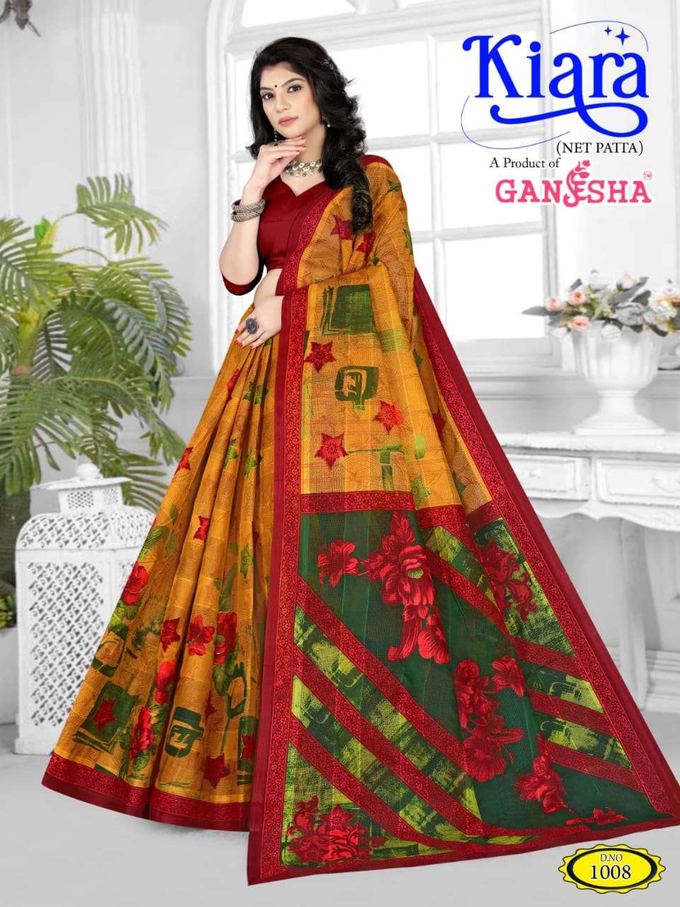 Ganesha Kiara Vol-1 – Cotton Sarees Wholesale Catalog