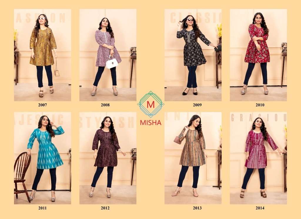 Ganesha Misha Vol-2 – Short Tops Wholesale Catalog