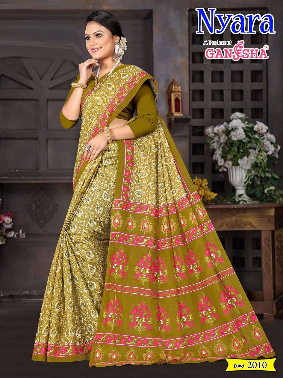 Ganesha Nayra Vol-2- Cotton Sarees Wholesale Catalog