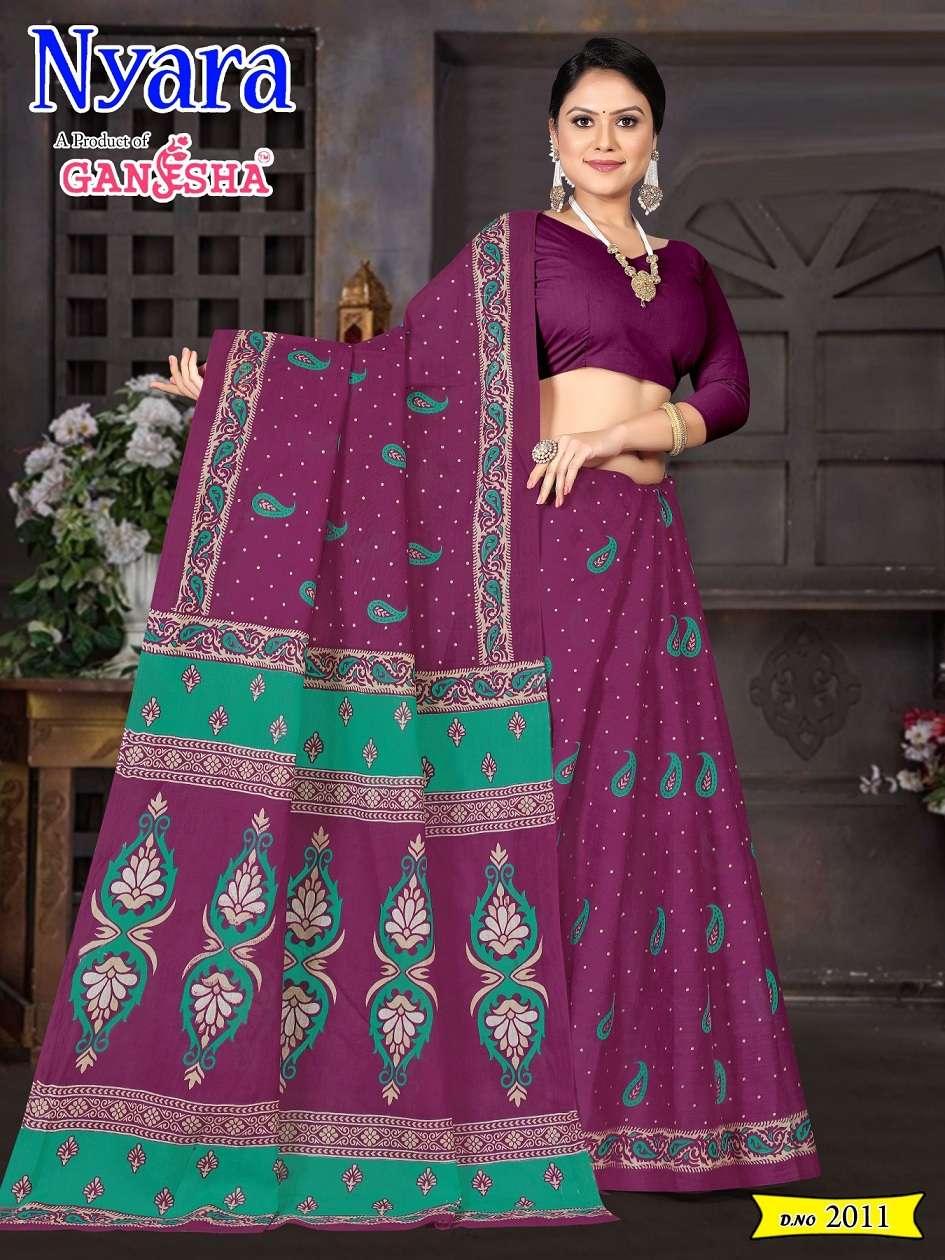 Ganesha Nayra Vol-2- Cotton Sarees Wholesale Catalog