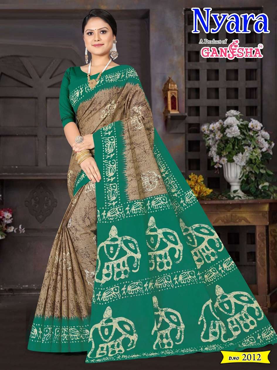 Ganesha Nayra Vol-2- Cotton Sarees Wholesale Catalog