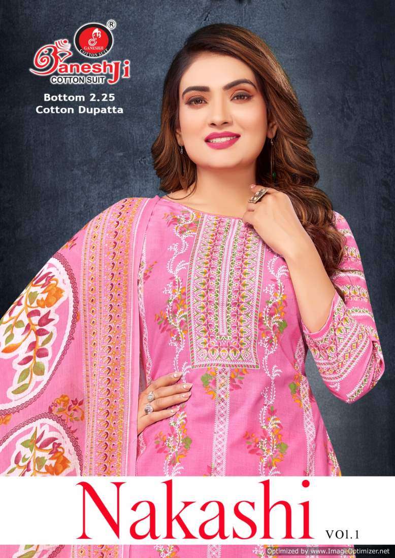 Ganeshji Nakashi Vol-1 – Dress Material - Wholesale Catalog