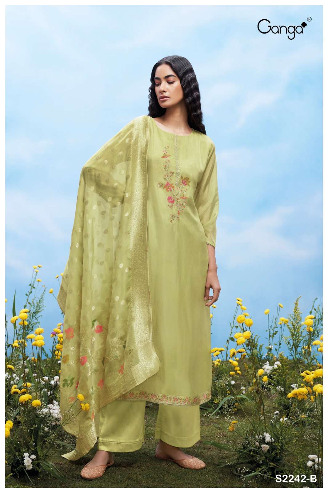 Ganga ASPYN Salwar kameez Wholesale catalog