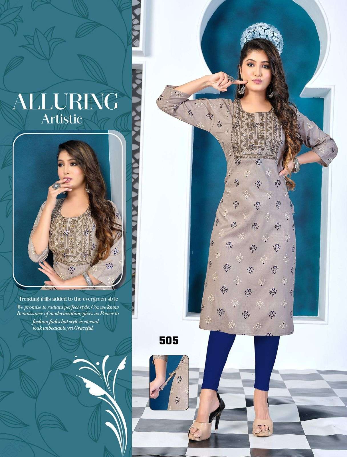 GOLDEN COMING SOON Kurti Wholesale Catalog