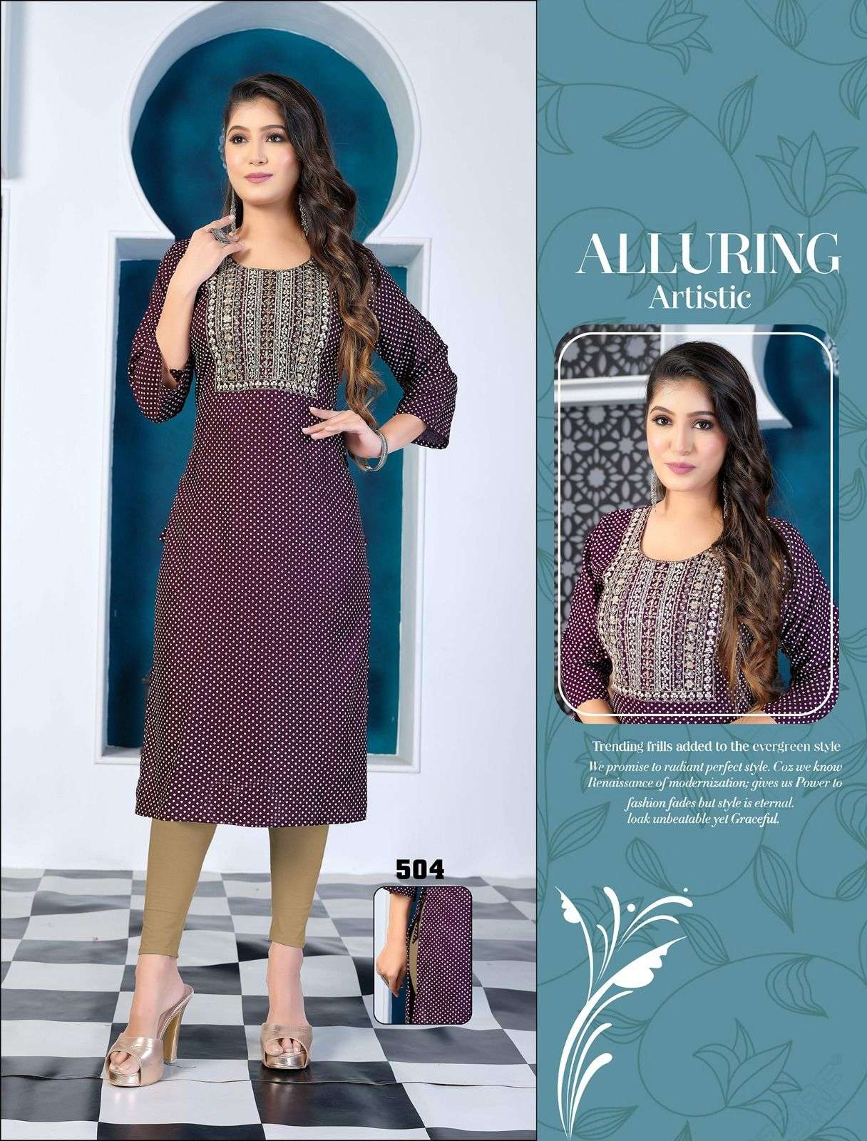 GOLDEN COMING SOON Kurti Wholesale Catalog