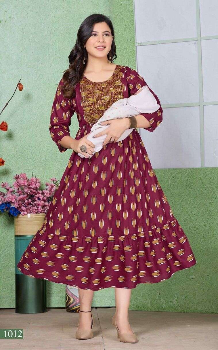 GOLDEN MAGICAL MOMENT Kurti Wholesale catalog