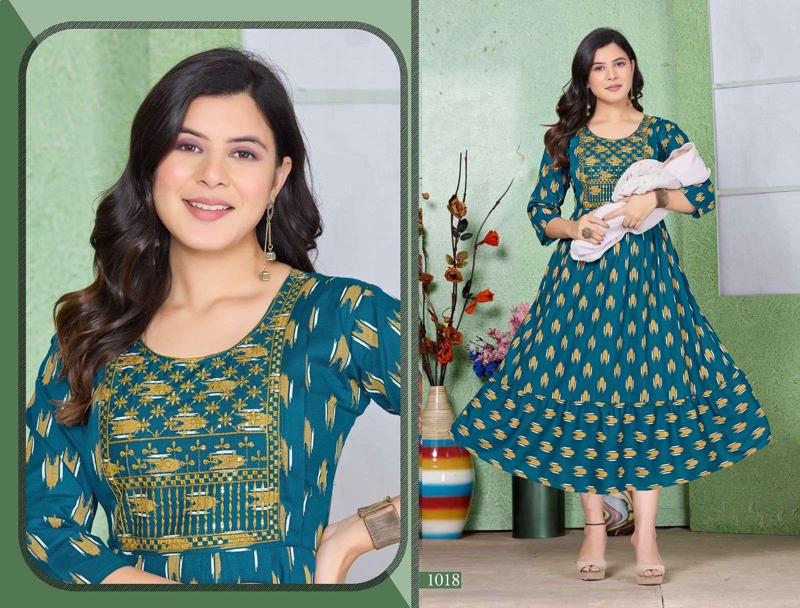 GOLDEN MAGICAL MOMENT Kurti Wholesale catalog