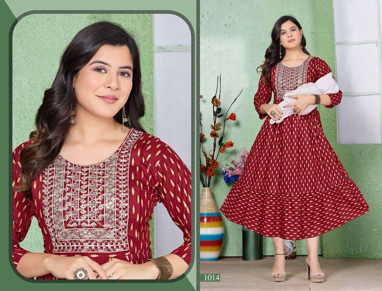 GOLDEN MAGICAL MOMENT Kurti Wholesale catalog