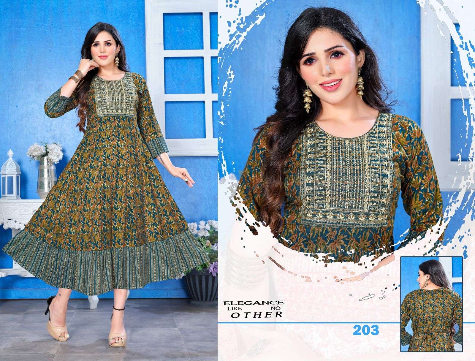 GOLDEN SOMETHING SPECIAL Kurti Wholesale catalog