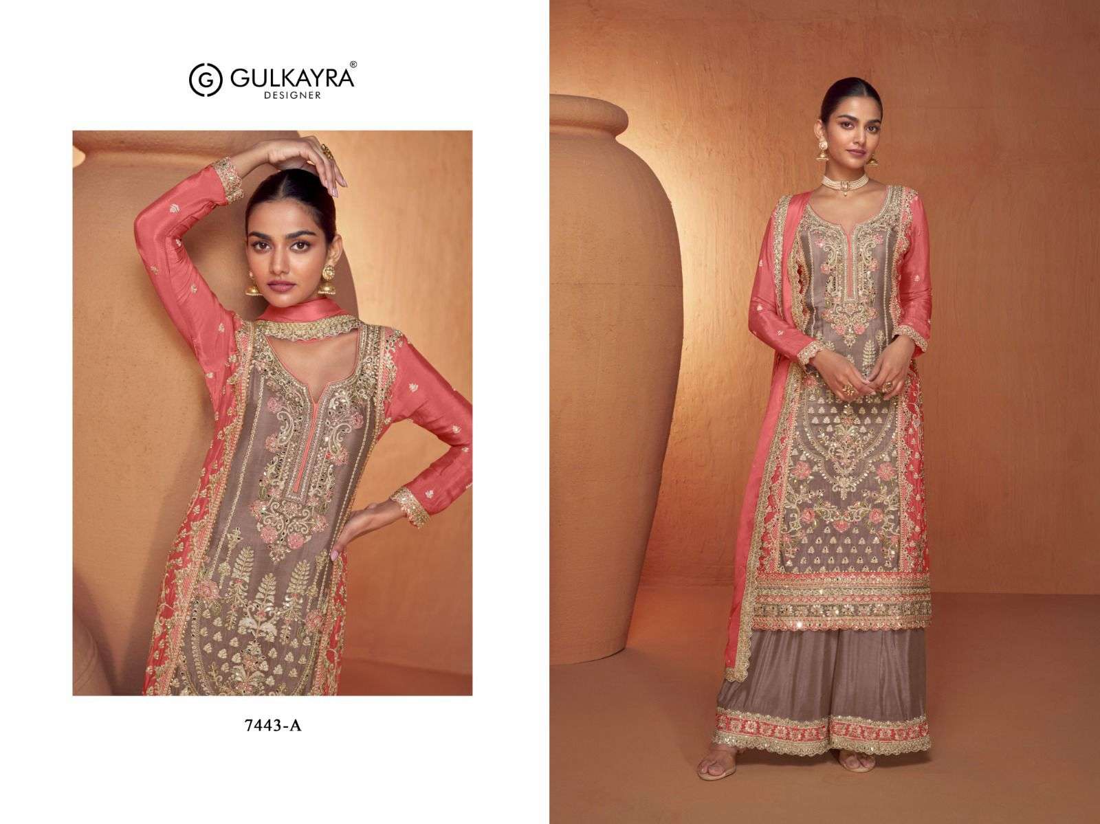 Gulkayra Saheli Chinon Designer Salwar Suit Wholesale catalog