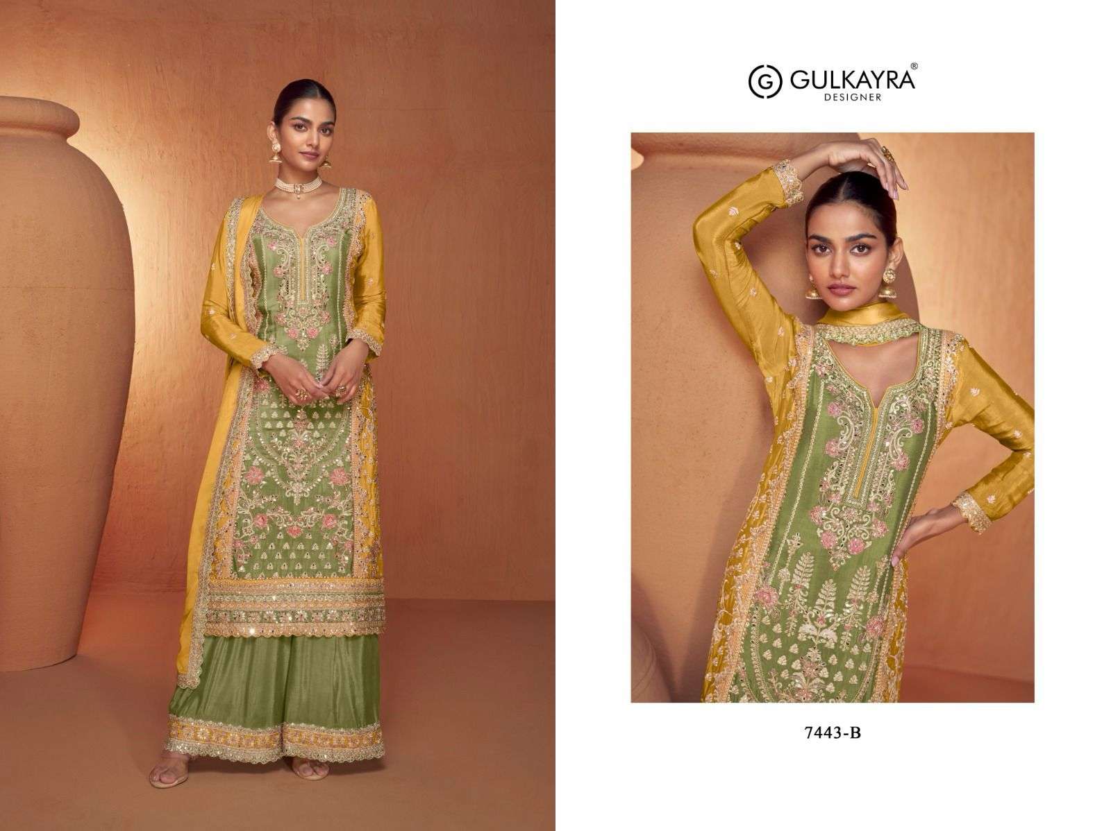 Gulkayra Saheli Chinon Designer Salwar Suit Wholesale catalog