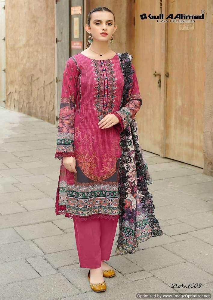 Gull A Ahmed Al Zahra Self Embroidery Lawn Salwar Kameez Wholesale catalog