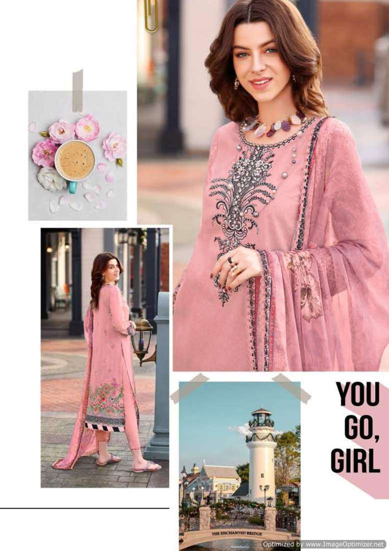 Gull A Ahmed Lawn Collection Vol-19 – Dress material - Wholesale Catalog