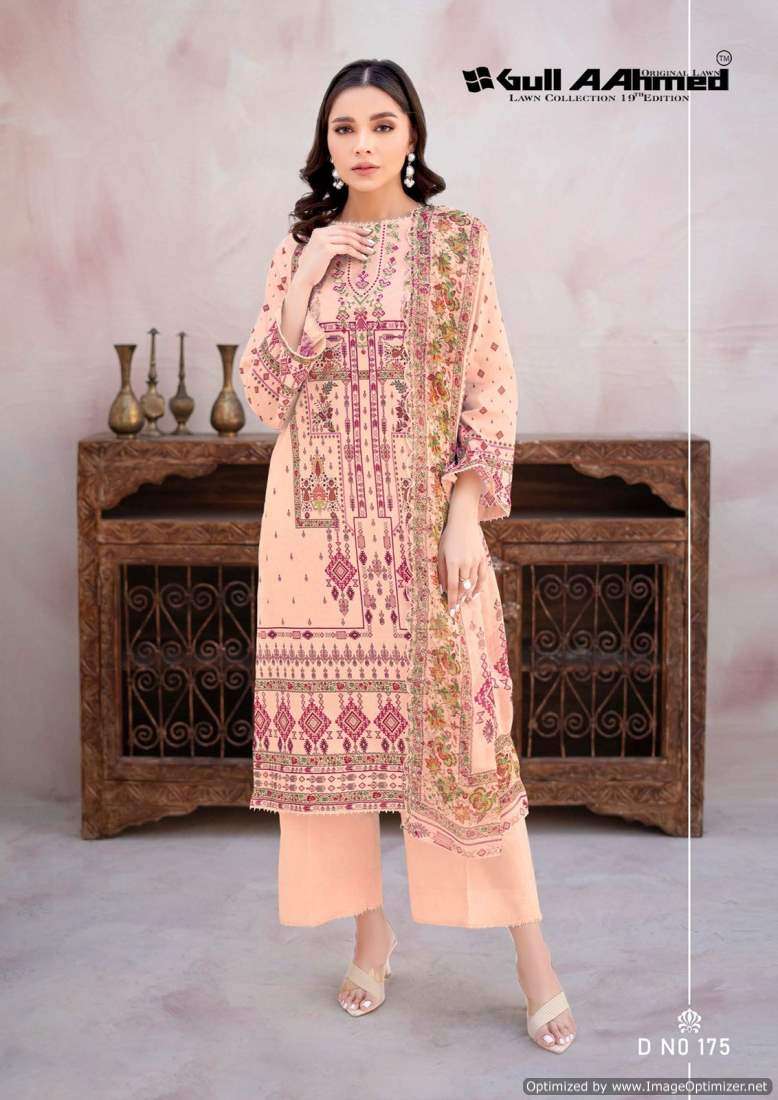 Gull A Ahmed Lawn Collection Vol-19 – Dress material - Wholesale Catalog