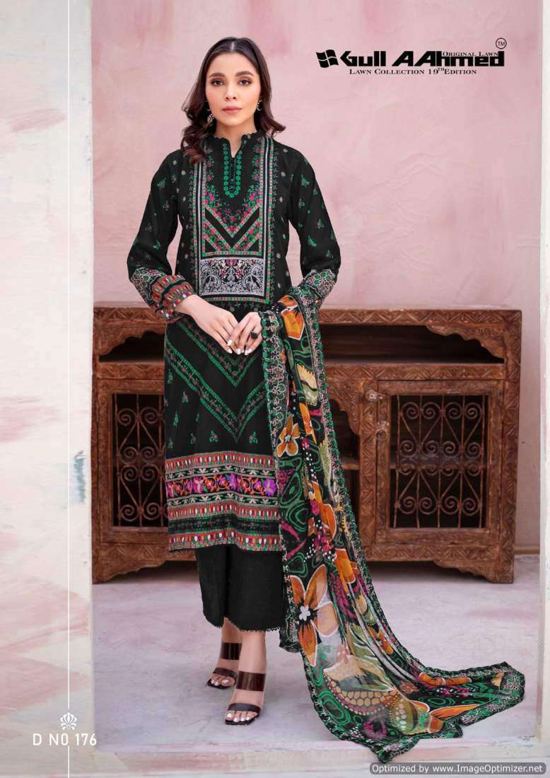 Gull A Ahmed Lawn Collection Vol-19 – Dress material - Wholesale Catalog