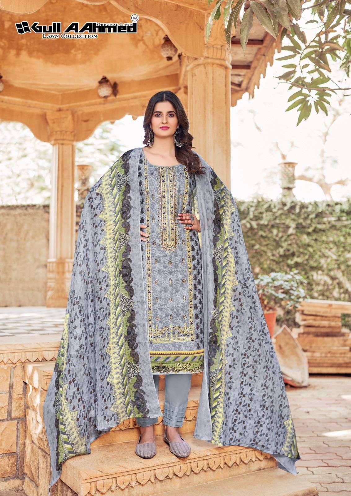 Gull Aahmed Bin Saeed Vol 3 Cotton Dress Material Wholesale catalog