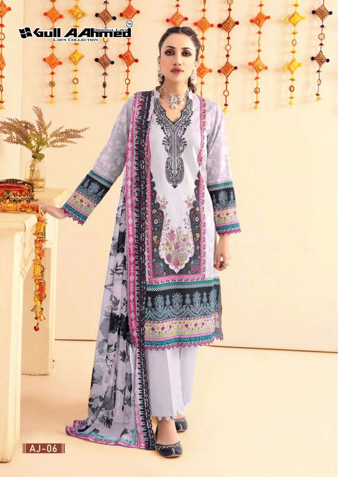 Gull Ahmed Asim Jofa Premium Rayon Dress Material Wholesale Catalog