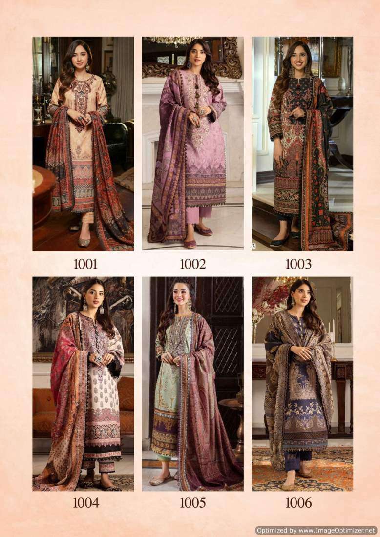 Hala Ramsha Vol-1 – Dress Material - Wholeslae Catalog