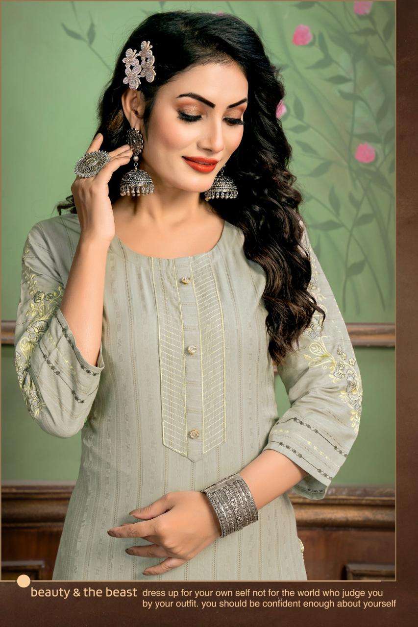 HIRWA COCKTAIL Kurti Wholesale catalog