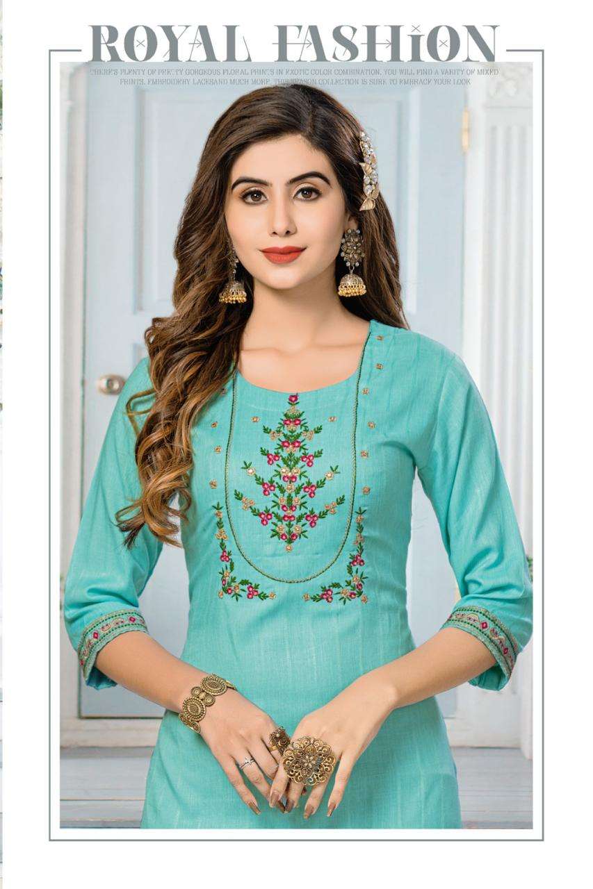 HIRWA KAJAL VOL-2 Kurti Wholesale catalog