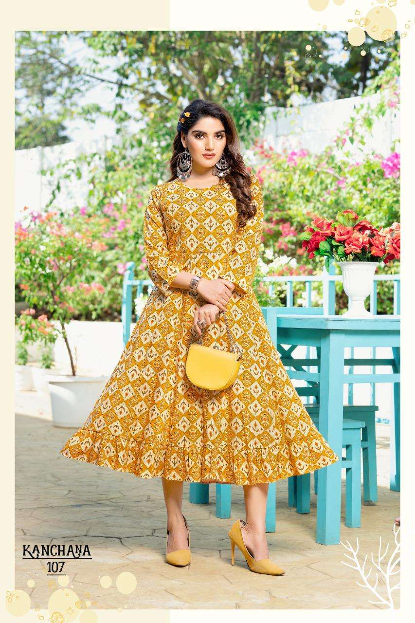 HIRWA Kanchana Kurti Wholesale catalog