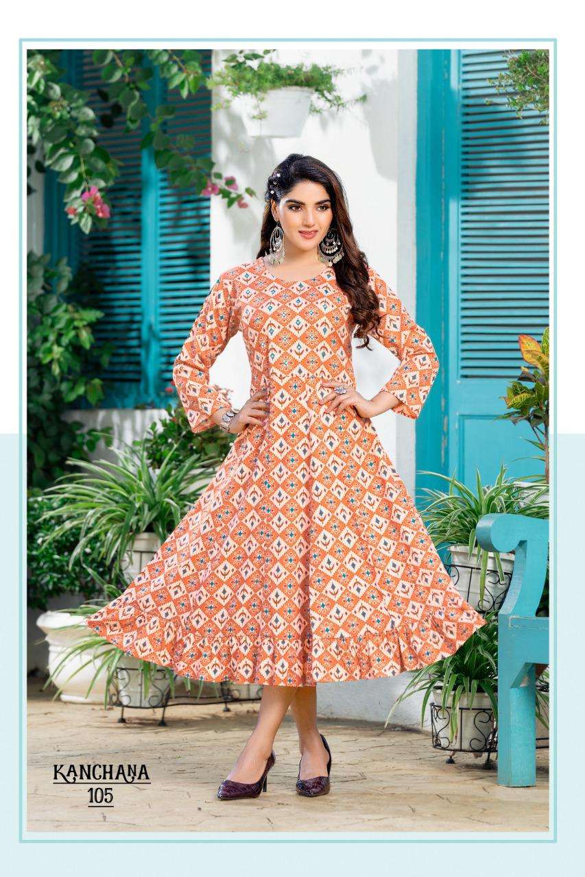 HIRWA Kanchana Kurti Wholesale catalog