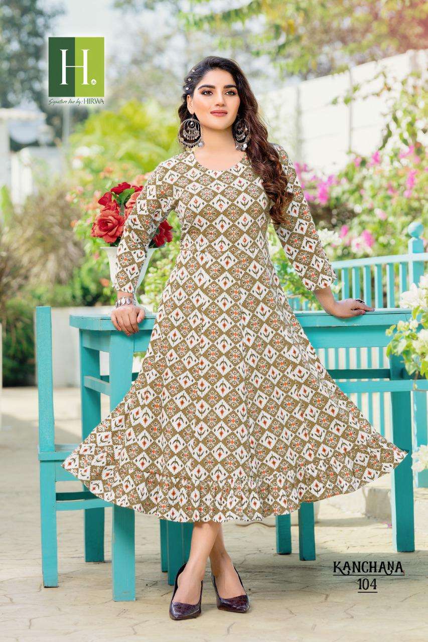 HIRWA Kanchana Kurti Wholesale catalog