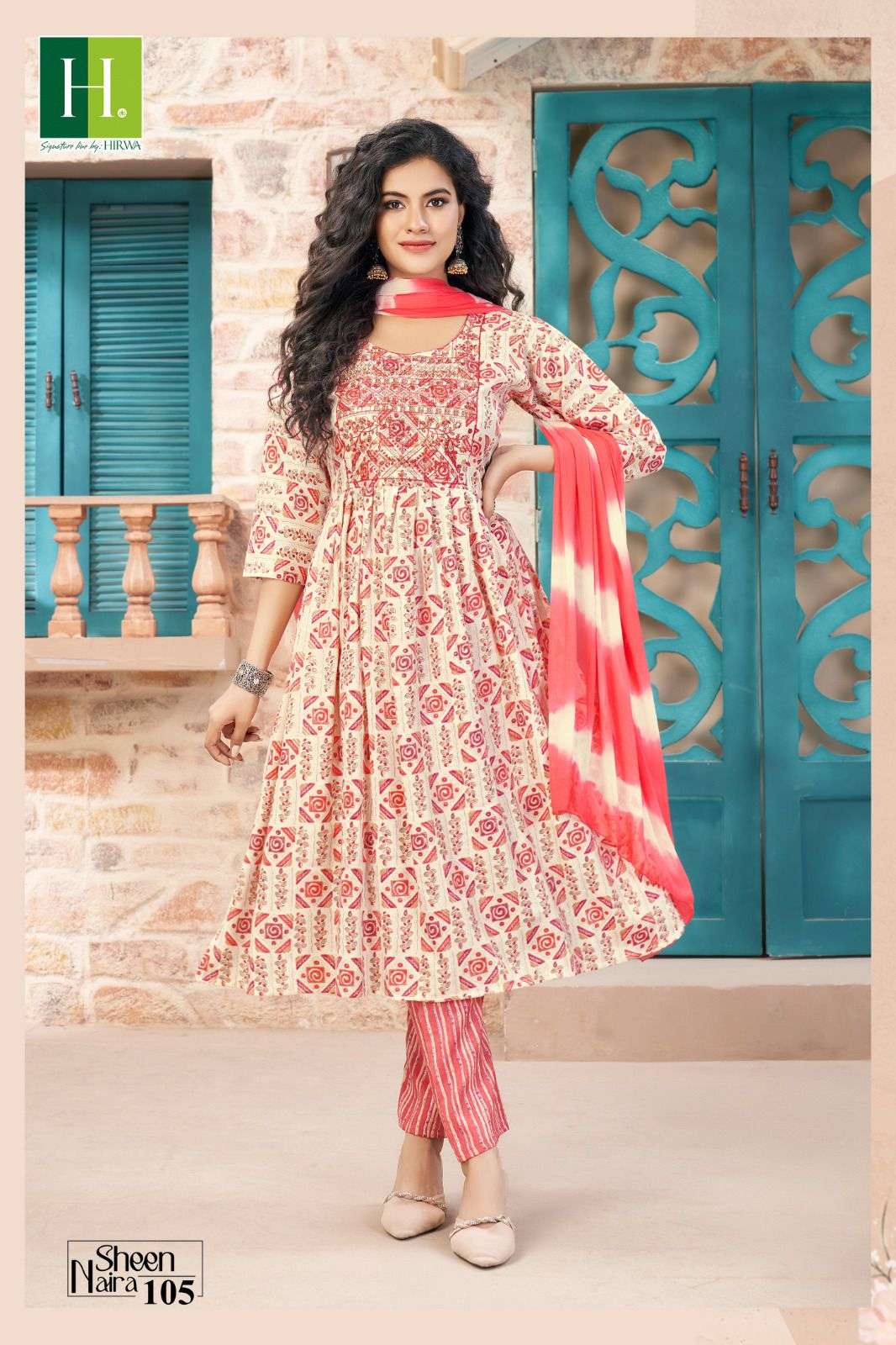 HIRWA SHEEN NAIRA Kurti Wholesale catalog