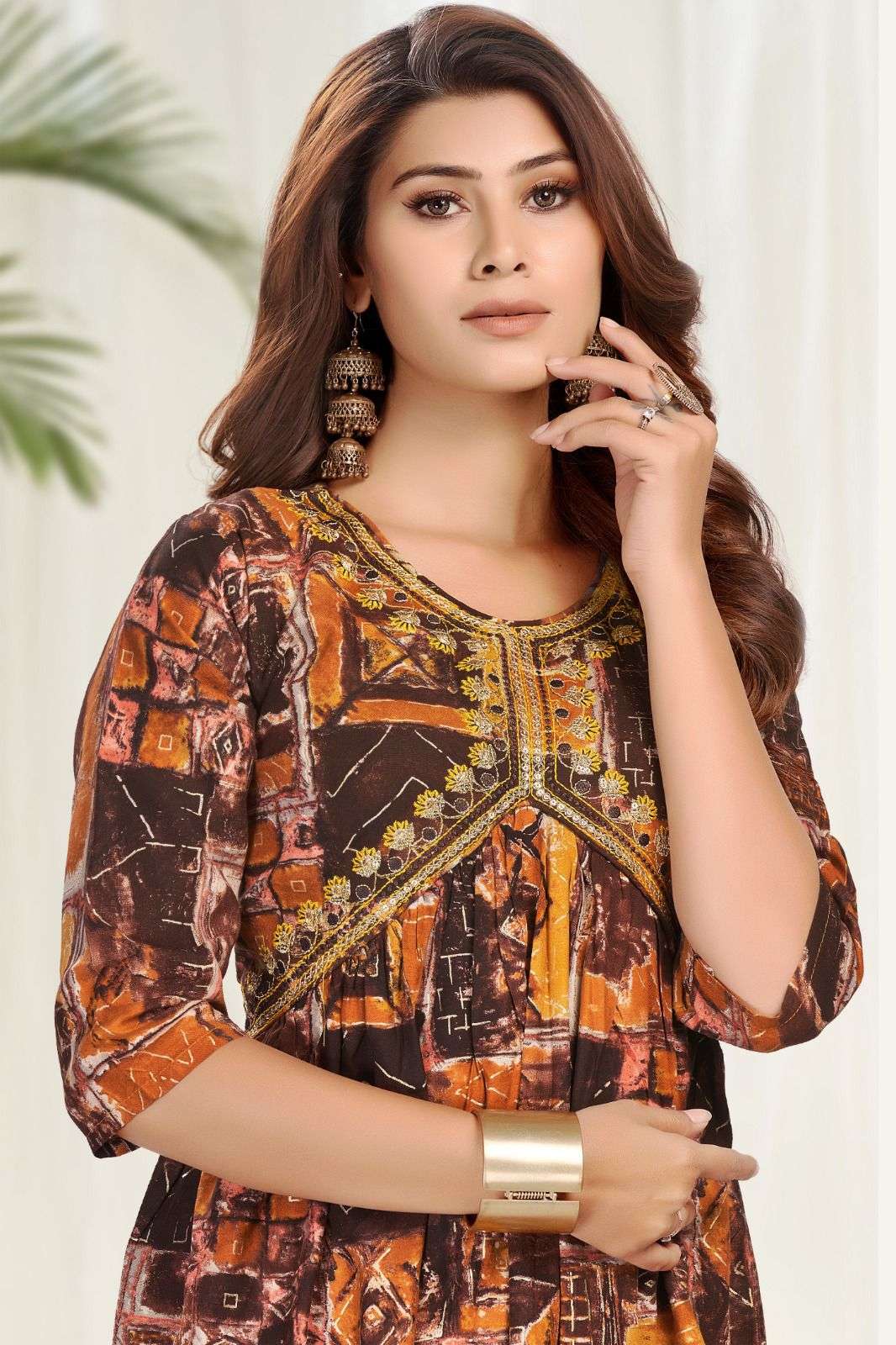 HIRWA SIYAAHI ALIA Kurti Wholesale catalog