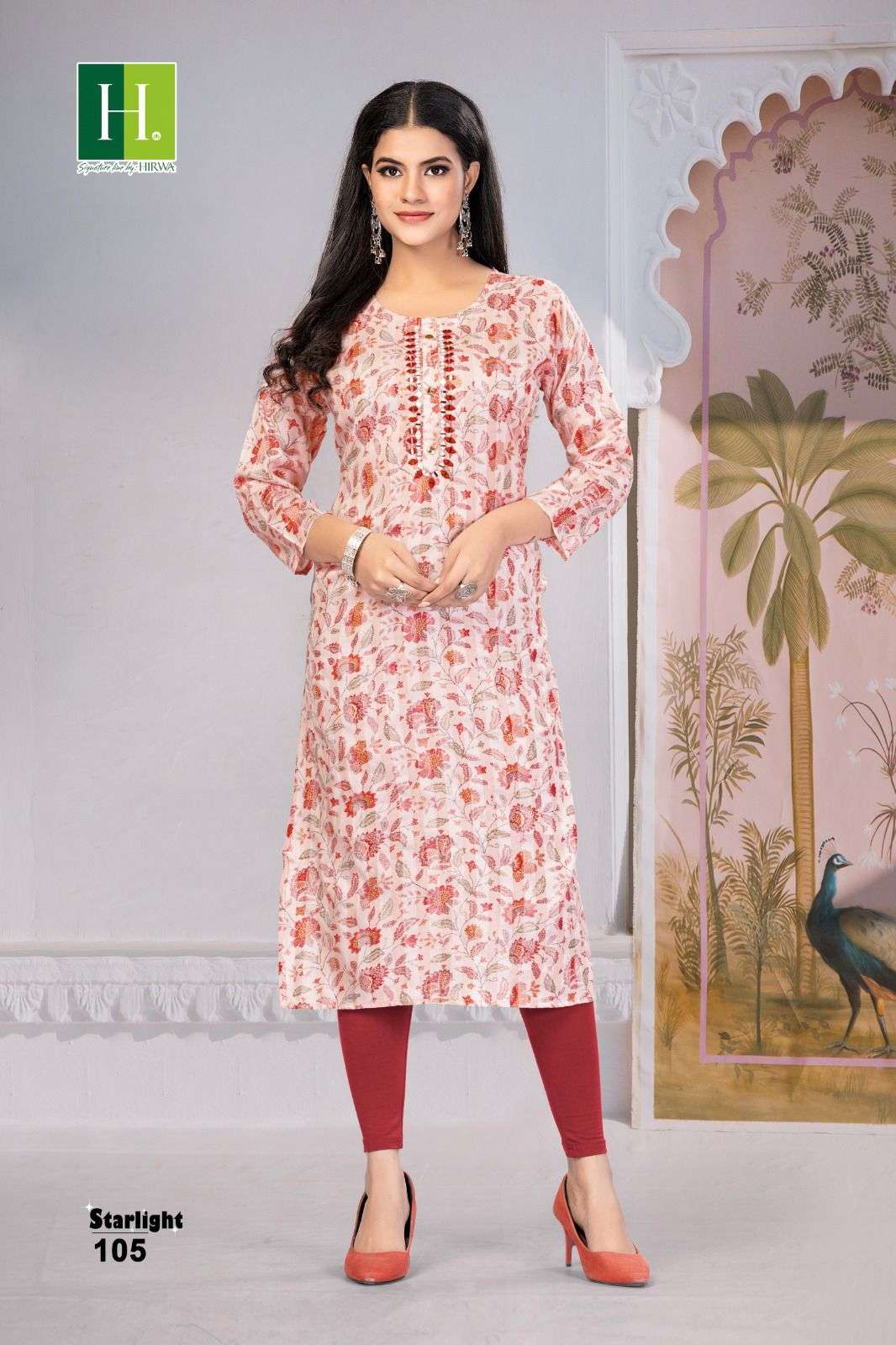 HIRWA STARLIGHT Kurti Wholesale catalog