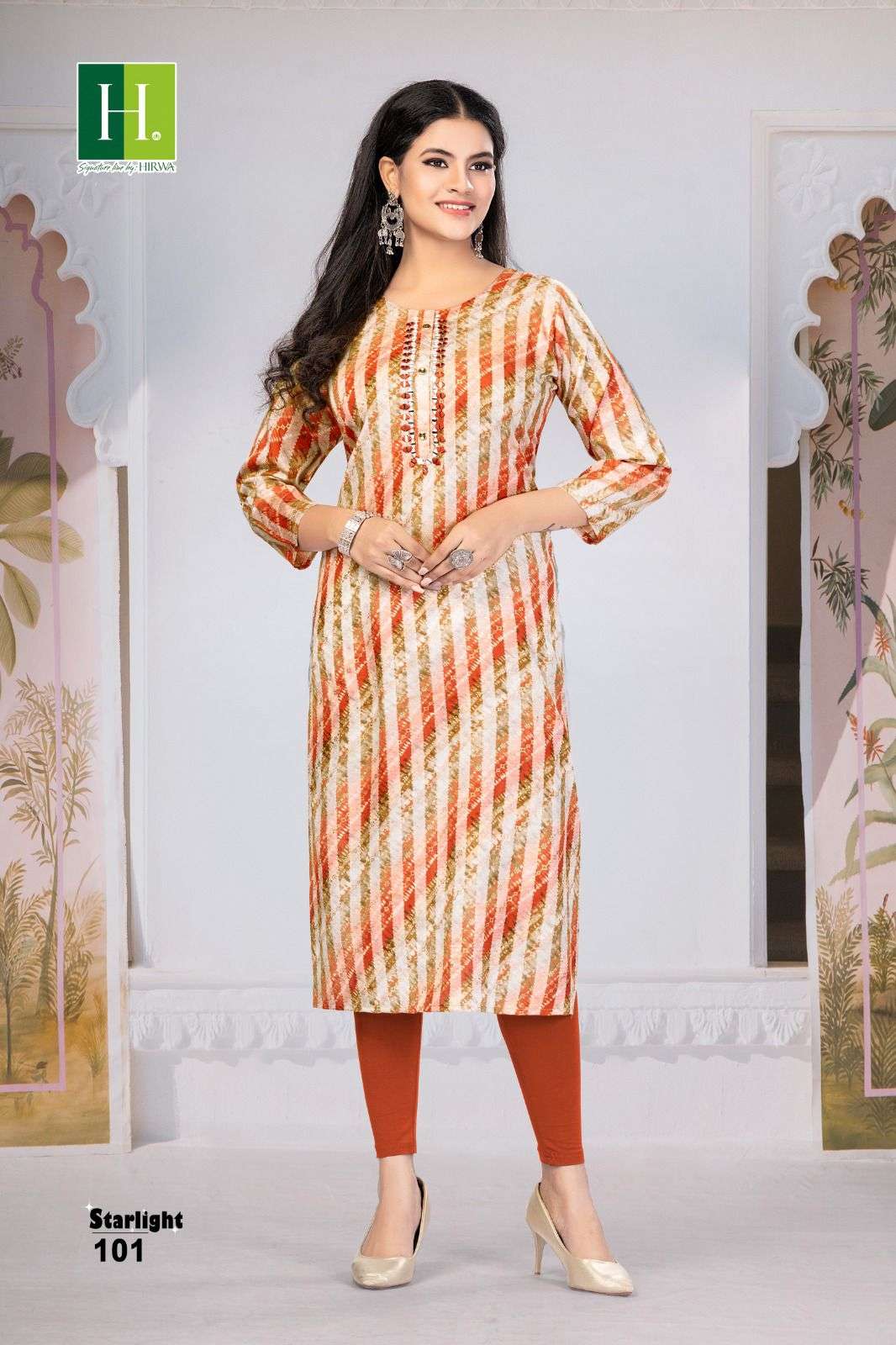 HIRWA STARLIGHT Kurti Wholesale catalog