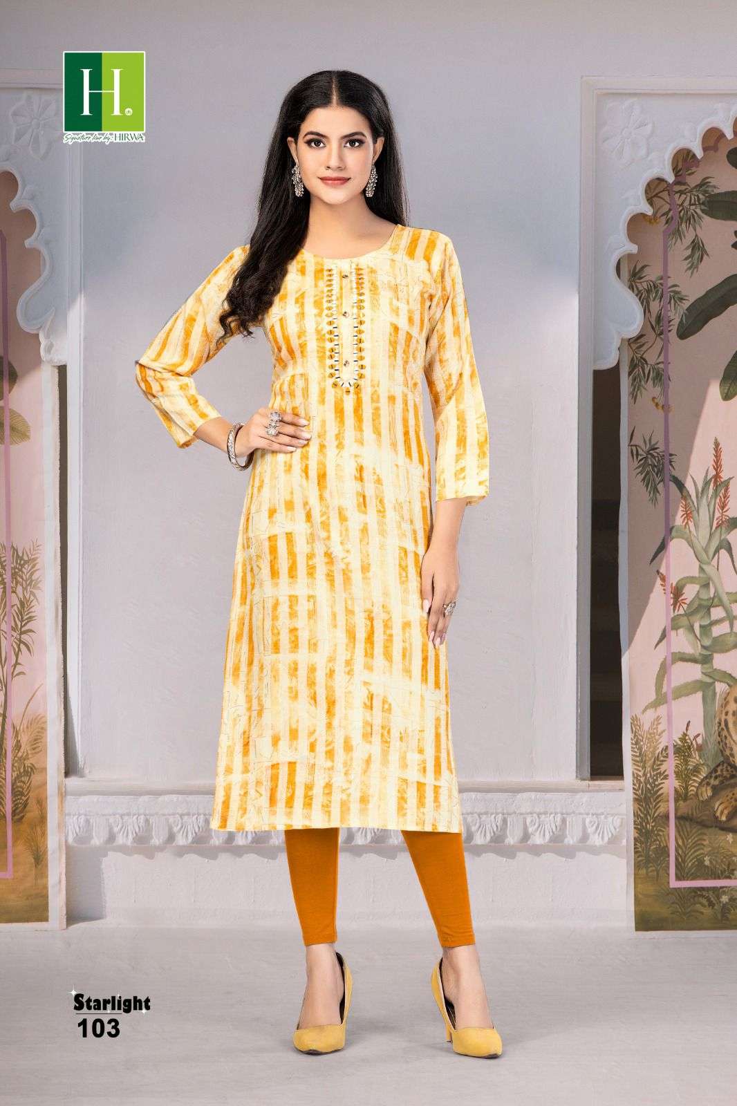 HIRWA STARLIGHT Kurti Wholesale catalog