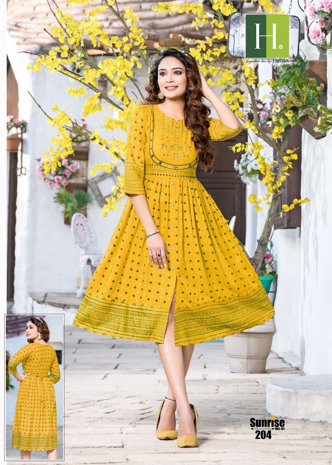 HIRWA SUNRISE VOL-2 Kurti Wholesale catalog