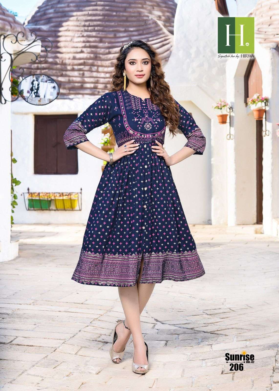 HIRWA SUNRISE VOL-2 Kurti Wholesale catalog