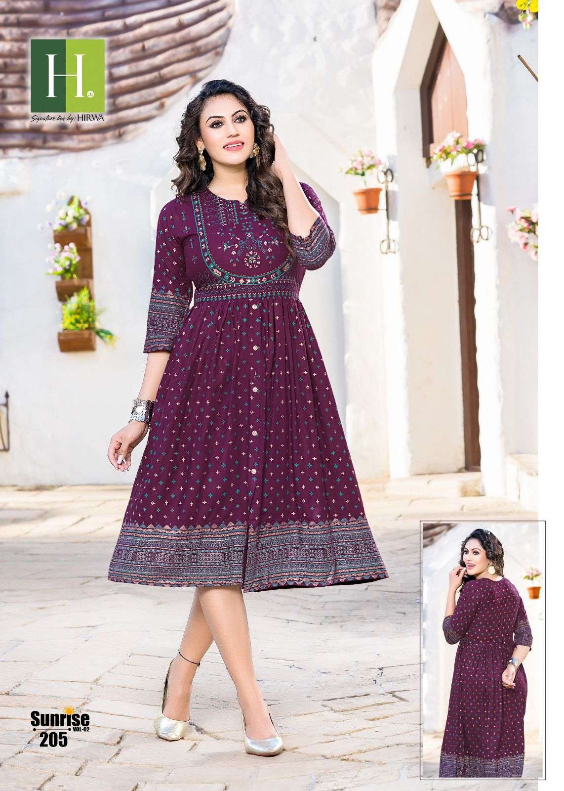 HIRWA SUNRISE VOL-2 Kurti Wholesale catalog