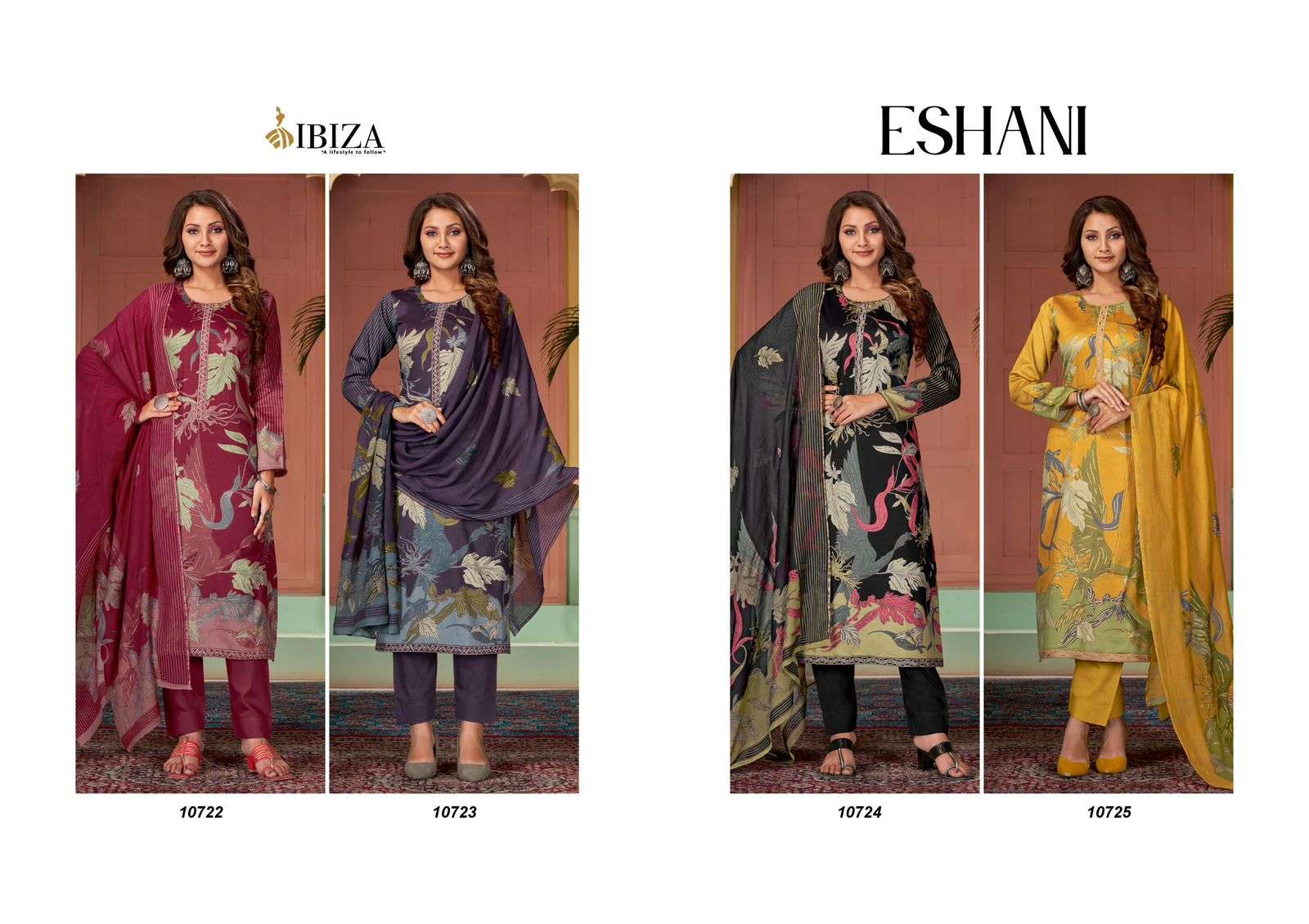 Ibiza Eshani Digital Printed Salwar Suit Wholesale catalog