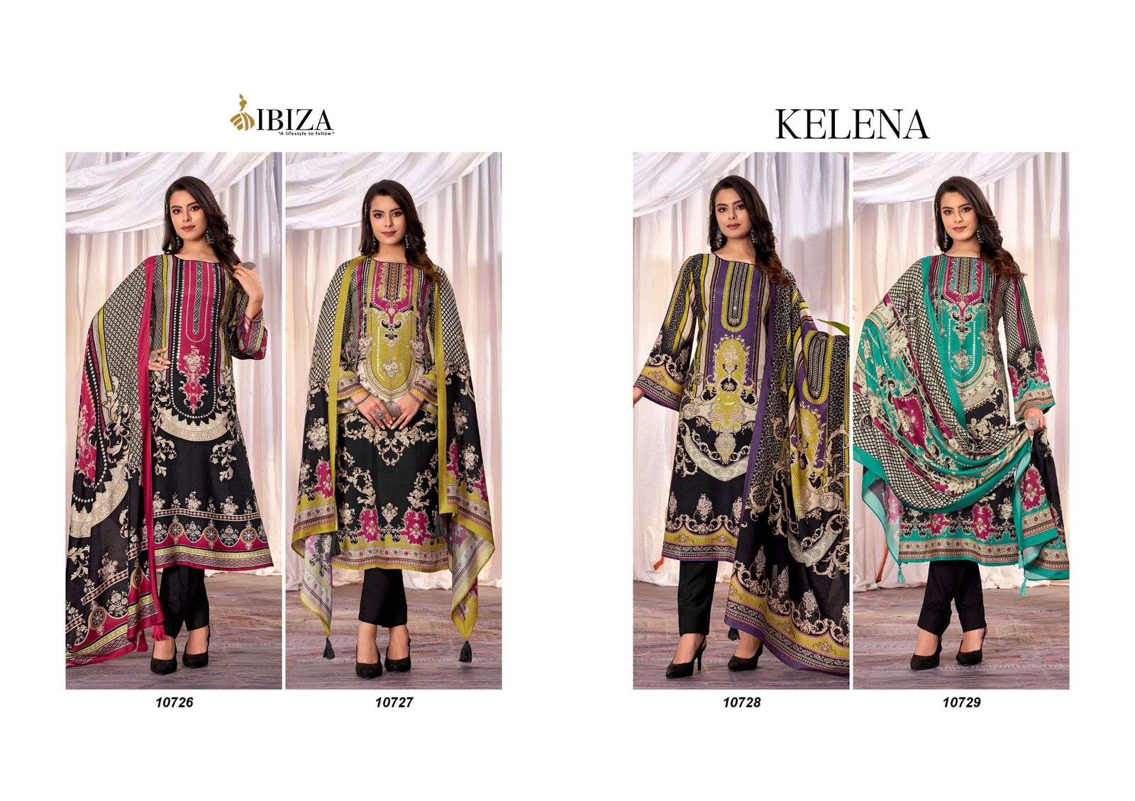 IBIZA  KELENA Salwar Kameez Wholesale catalog