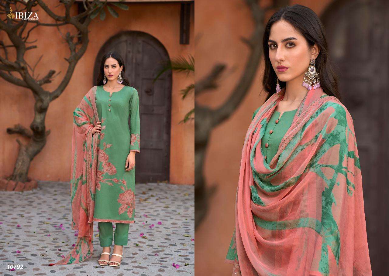 Ibiza Ragini Lawn Cotton Salwar Kameez Wholesale catalog