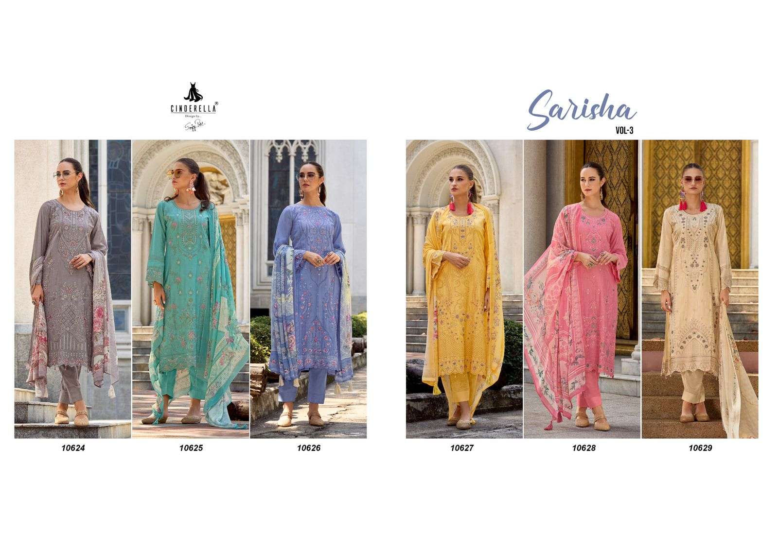 Ibiza SARISHA VOL:-3 Salwar Suit Wholesale catalog