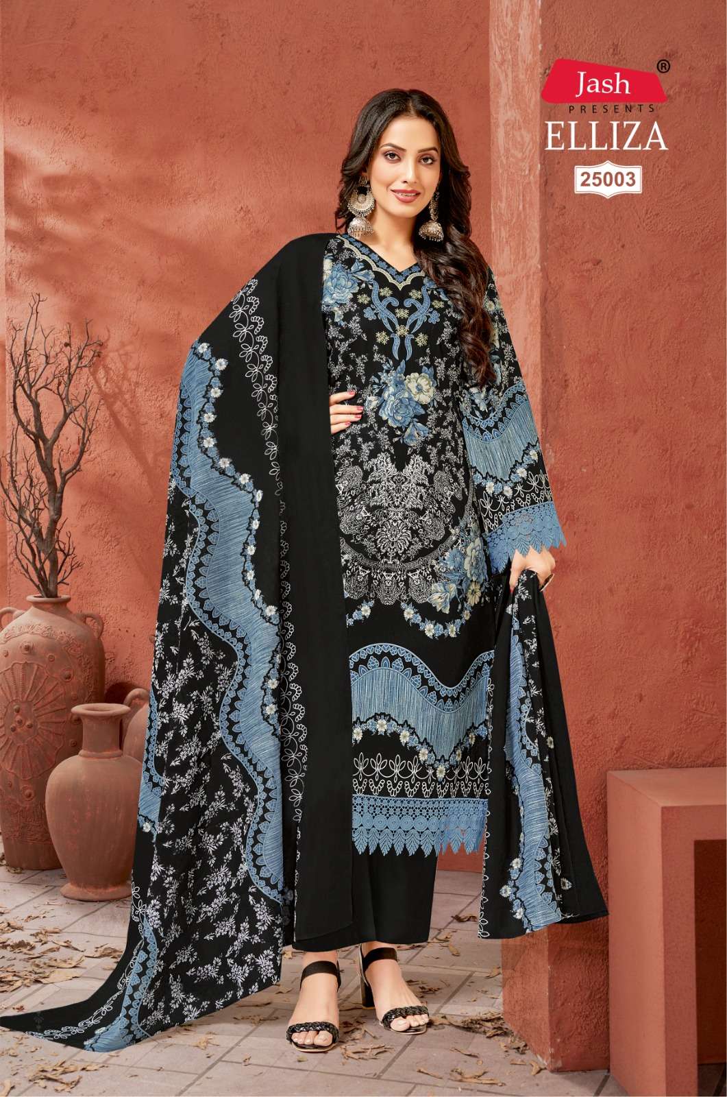 Jash Elliza Vol 25 Cotton Dress Material Wholesale catalog