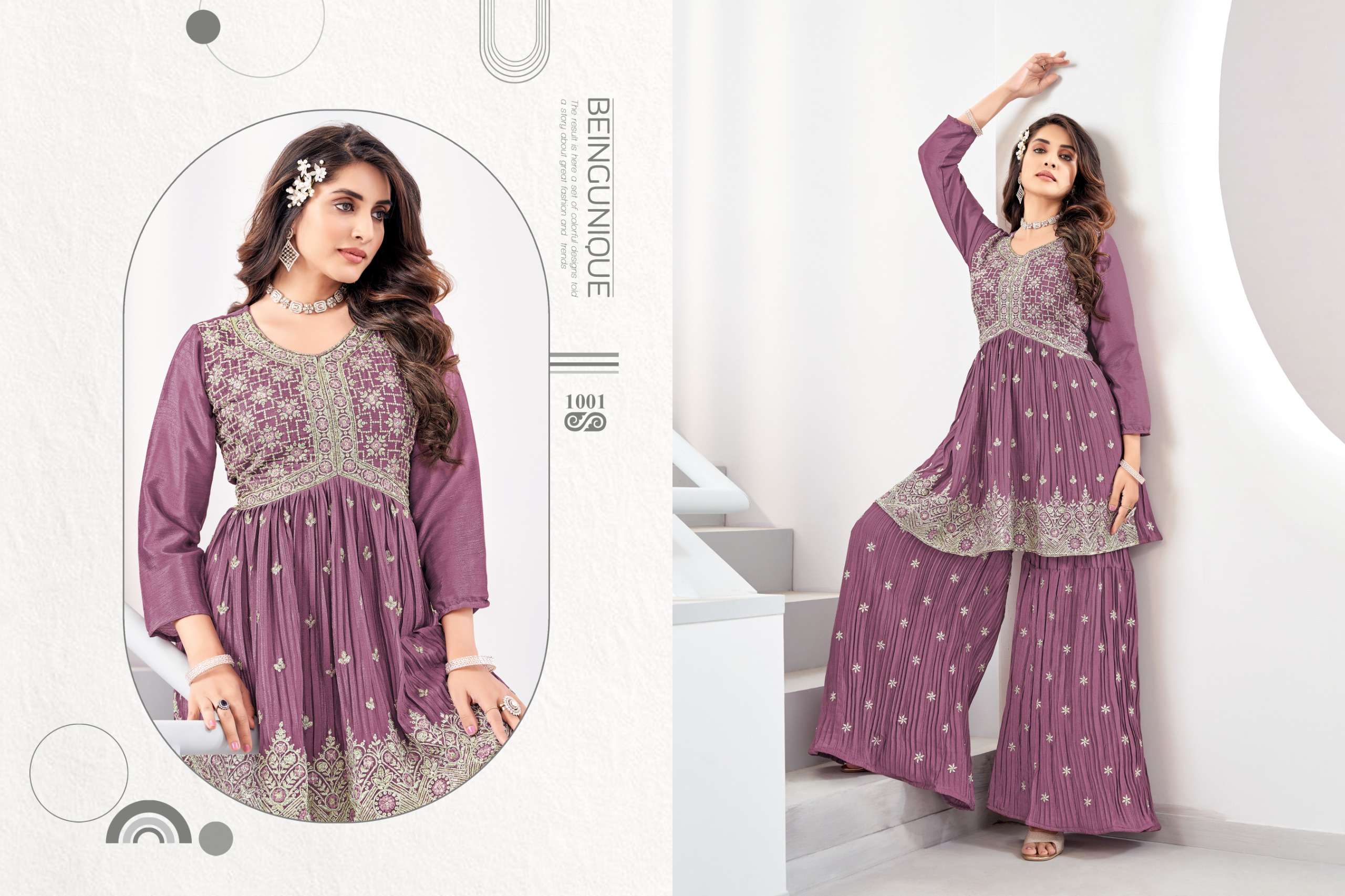 K.F FLORA Kurti with PLAJOO Wholesale catalog