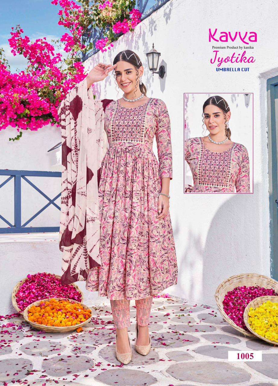 KAVYA JYOTIKA VOL 1 Kurti Wholesale catalog